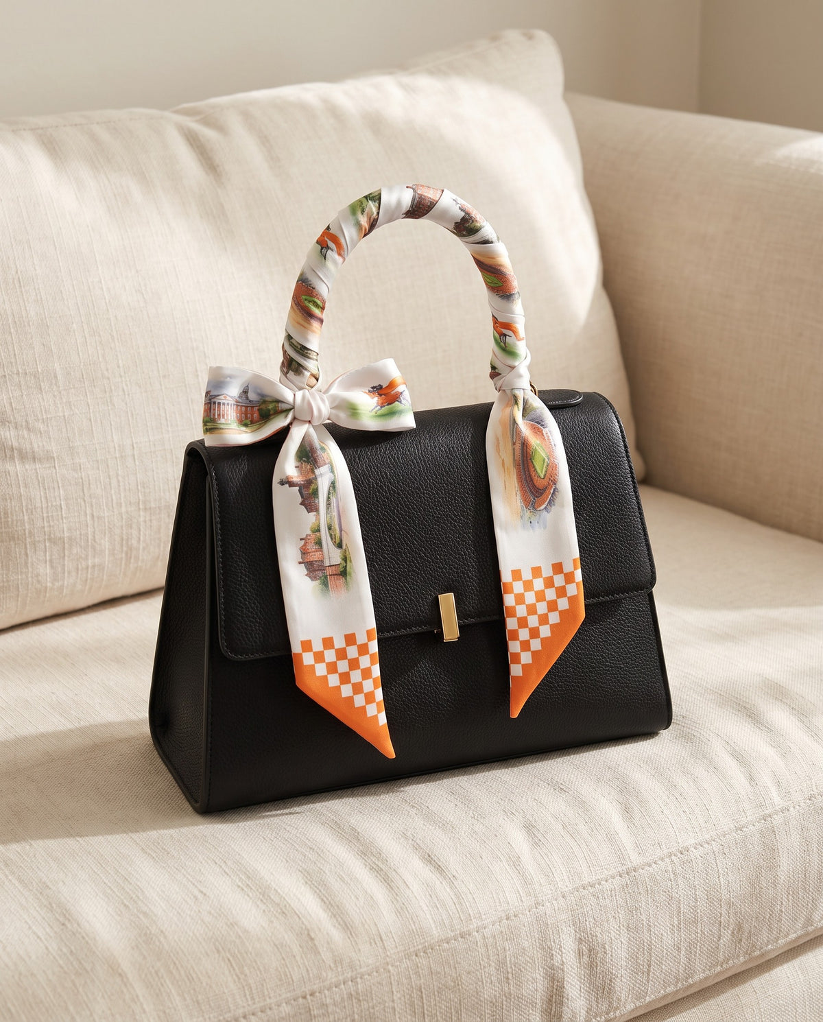 The Neyland Twilly, wrapped on a bag handle